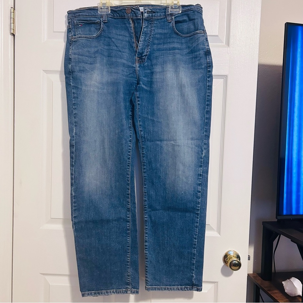 Women’s Tommy Hilfiger Denim Jeans with Red Stitching Size 14/29